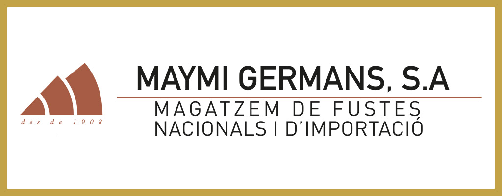 Logotipo de Maymí Germans, S.A. - Magatzem de fustes